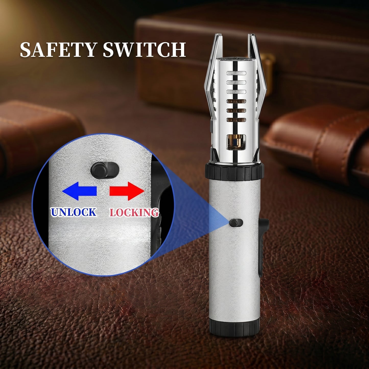 𝐏𝐫𝐞𝐦𝐢𝐮𝐦 𝐌𝐞𝐭𝐚𝐥 𝐋𝐢𝐠𝐡𝐭𝐬𝐚𝐛𝐞𝐫 𝐋𝐢𝐠𝐡𝐭𝐞𝐫 - 𝐑𝐞𝐟𝐢𝐥𝐥𝐚𝐛𝐥𝐞 𝐑𝐞𝐝 𝐉𝐞𝐭 𝐓𝐨𝐫𝐜𝐡 𝐖𝐢𝐧𝐝𝐩𝐫𝐨𝐨𝐟 𝐋𝐢𝐠𝐡𝐭𝐞𝐫