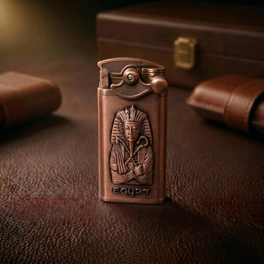 𝐏𝐫𝐞𝐦𝐢𝐮𝐦 𝐀𝐧𝐭𝐢𝐪𝐮𝐞 𝐄𝐠𝐲𝐩𝐭𝐢𝐚𝐧  𝐋𝐢𝐠𝐡𝐭𝐞𝐫 - 𝐕𝐢𝐧𝐭𝐚𝐠𝐞 𝐋𝐢𝐟𝐭-𝐀𝐫𝐦 𝐂𝐨𝐩𝐩𝐞𝐫 𝐆𝐚𝐬 𝐋𝐢𝐠𝐡𝐭𝐞𝐫