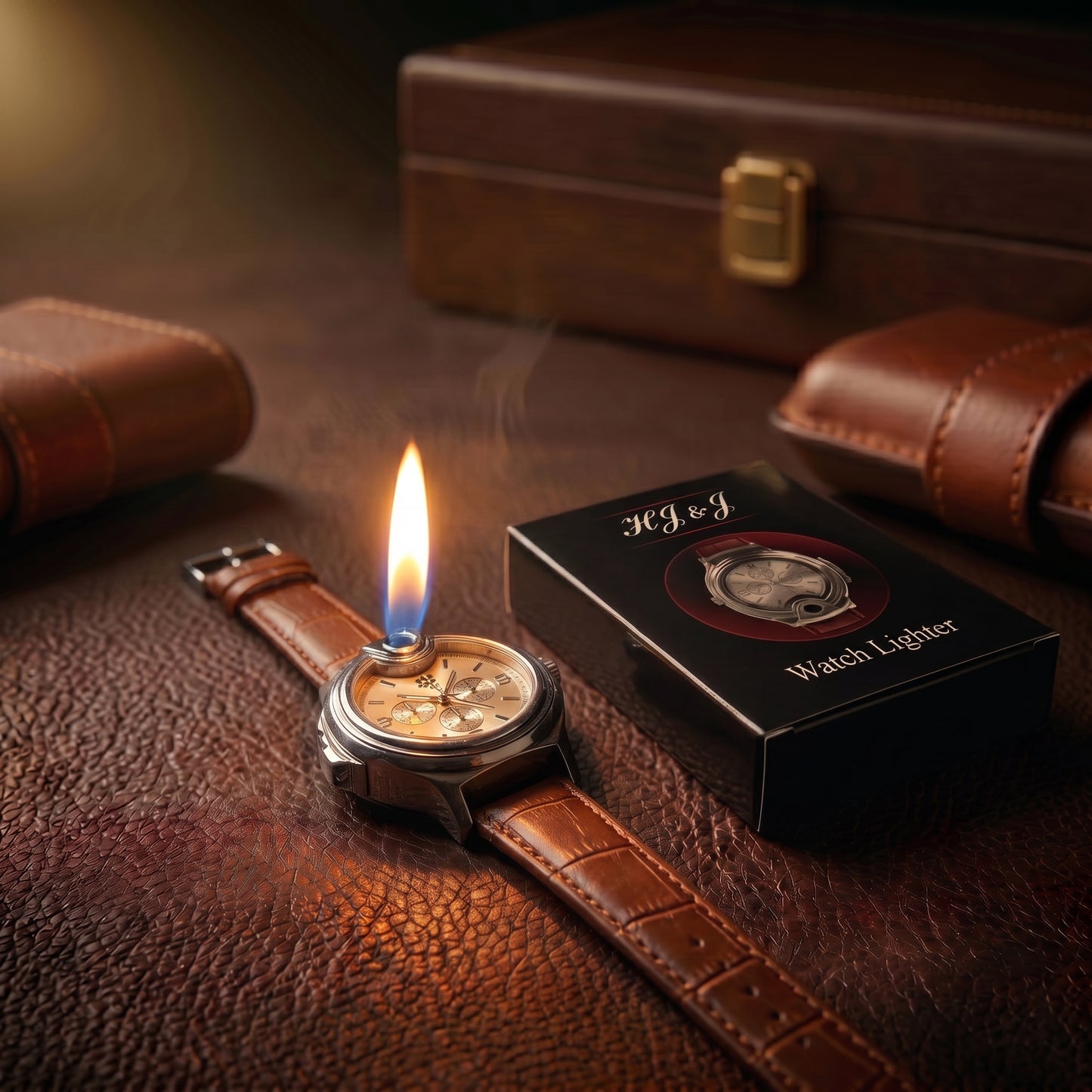 𝗟𝘂𝘅𝘂𝗿𝘆 𝗖𝗵𝗿𝗼𝗻𝗼𝗴𝗿𝗮𝗽𝗵 𝗪𝗮𝘁𝗰𝗵 𝗟𝗶𝗴𝗵𝘁𝗲𝗿 - 𝗟𝗲𝗮𝘁𝗵𝗲𝗿 𝗦𝘁𝗿𝗮𝗽 𝗘𝗱𝗶𝘁𝗶𝗼𝗻