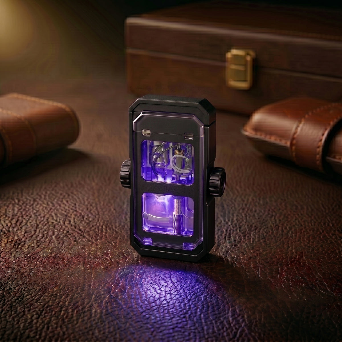 𝐂𝐲𝐛𝐞𝐫𝐩𝐮𝐧𝐤 𝐓𝐫𝐚𝐧𝐬𝐩𝐚𝐫𝐞𝐧𝐭 𝐒𝐤𝐞𝐥𝐞𝐭𝐨𝐧 𝐓𝐨𝐫𝐜𝐡 - 𝐈𝐥𝐥𝐮𝐦𝐢𝐧𝐚𝐭𝐞𝐝 𝐋𝐄𝐃 𝐋𝐢𝐠𝐡𝐭𝐞𝐫 & 𝐃𝐮𝐚𝐥 𝐒𝐢𝐝𝐞 𝐅𝐢𝐝𝐠𝐞𝐭 𝐒𝐩𝐢𝐧𝐧𝐞𝐫𝐬